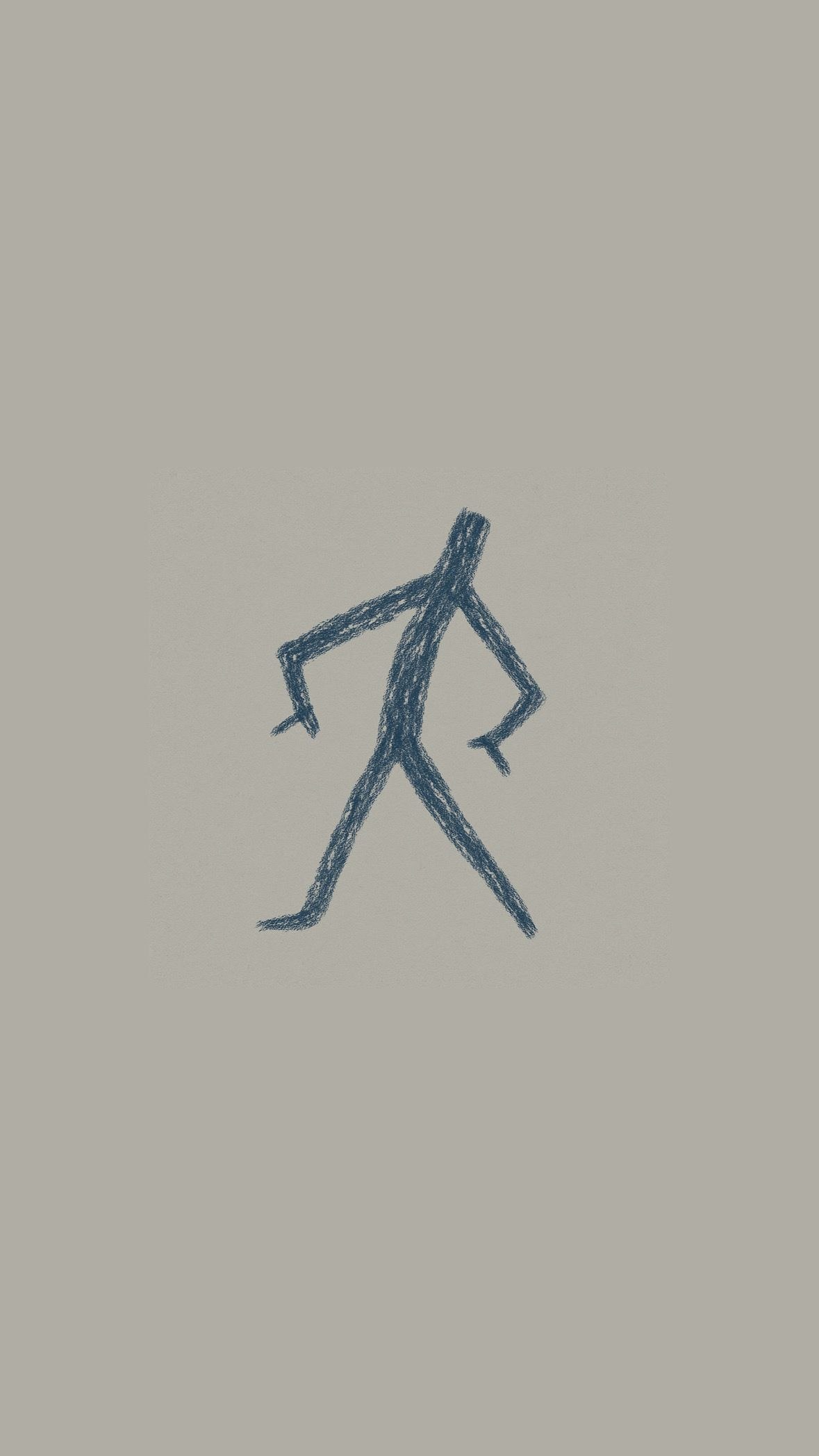 抽象人物線稿